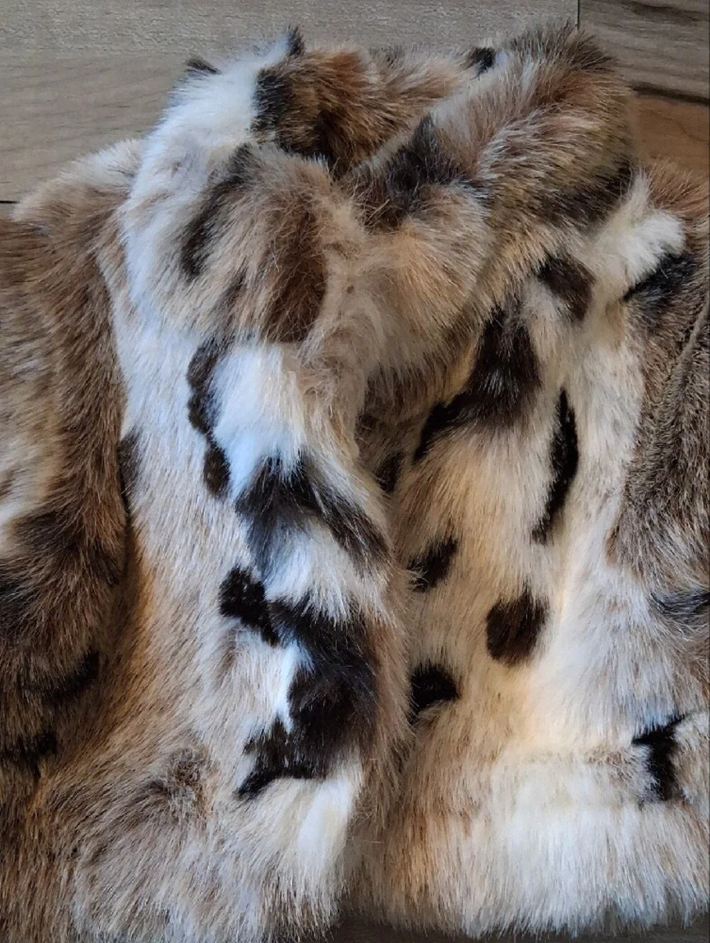 The Children's Place Faux Fur Vest Vintage Size 18 Months (M)
